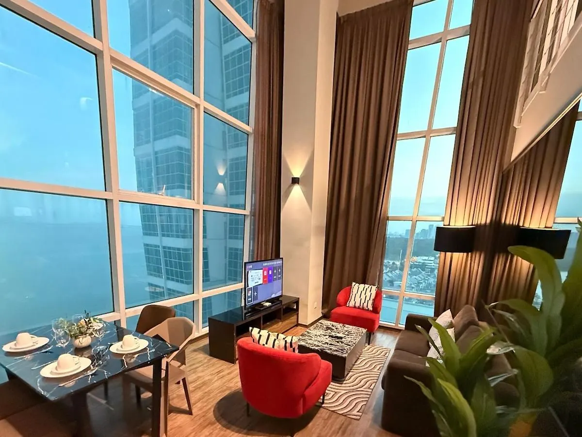 Seaview Seafront Duplex In Town With Wifi & Full Kitchen 10 Apartment George Town