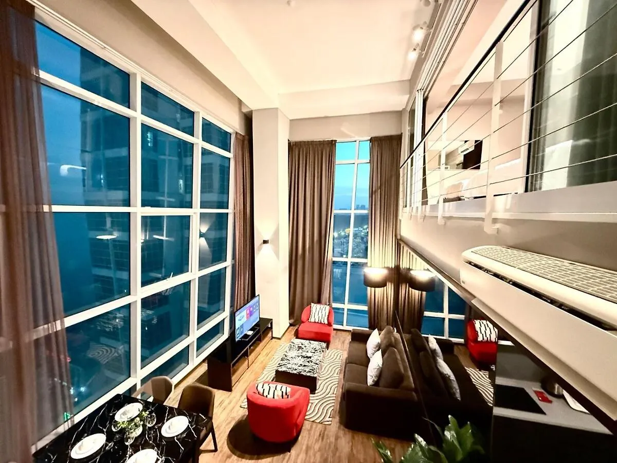 Seaview Seafront Duplex In Town With Wifi & Full Kitchen 10 Apartment George Town Malaysia
